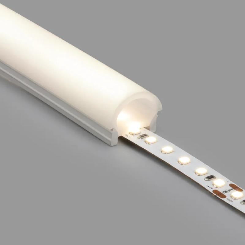 Producto de Tubo de Silicona Semicircular LED Flex Empotrable hasta 10-15 mm
