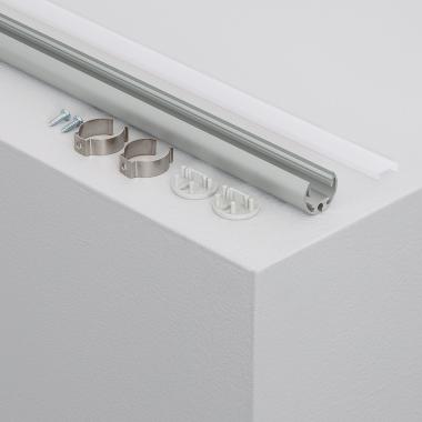 Produto de Perfil de Alumínio Suspenso 1m para Fitas LED Até 10 mm