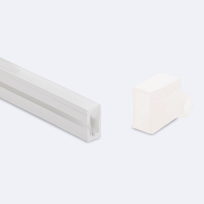Producto de Tubo de Silicona LED Flex Empotrable hasta 8 mm EL0612