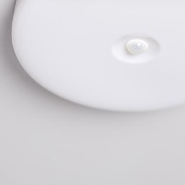 Producto de Plafón LED 18W Circular Ø290 mm No Flicker con Sensor de Movimiento PIR y Crepuscular