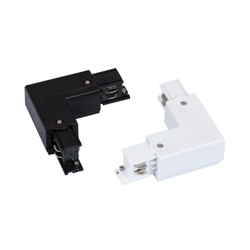 Producto de Conector Left Side Tipo L para Carril Trifásico