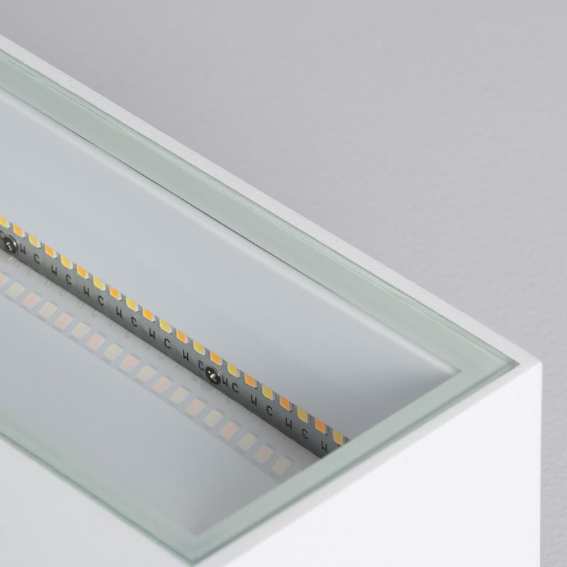 Produto de Aplique de Parede Exterior LED 16W de Alumínio Iluminação Dupla Cara CCT Selecionável Gropius