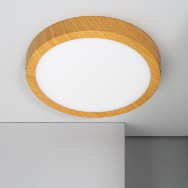 Producto de Plafón LED 18W Circular Aluminio Ø210 mm Slim CCT Seleccionable Galán SwitchDimm