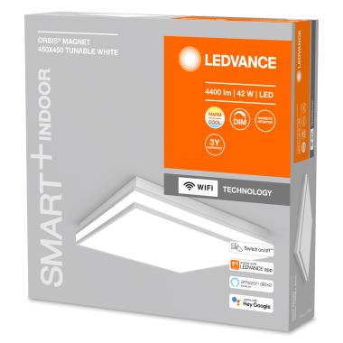 Producto de Plafón LED 42W CCT Cuadrado 450x450 mm Smart+ WiFi ORBIS Magnet LEDVANCE 4058075572812 