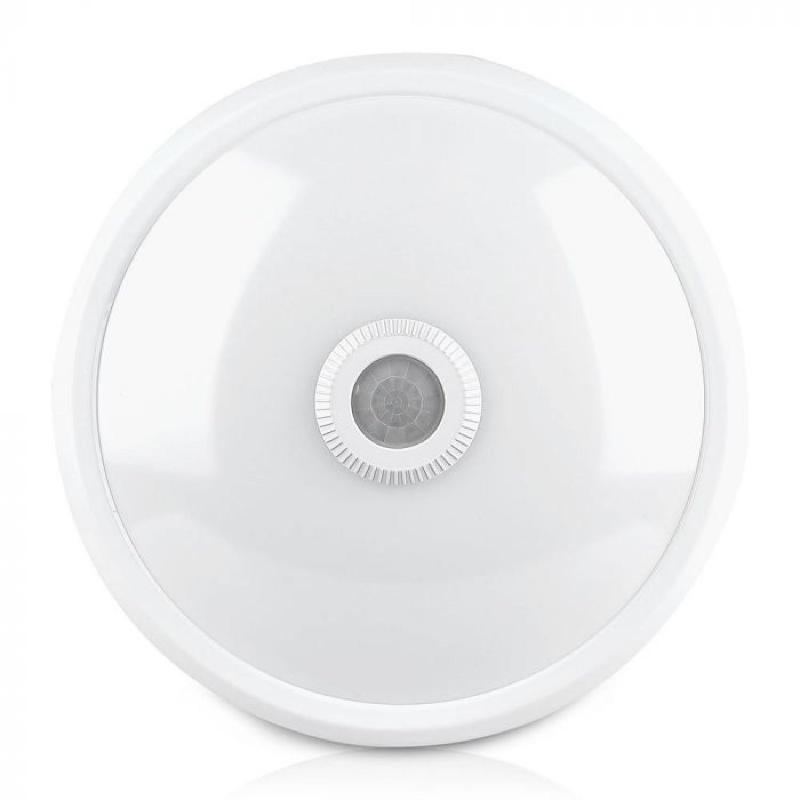 Producto de Plafón LED Techo 12W con Sensor de Movimiento PIR  y Crepuscular Design 