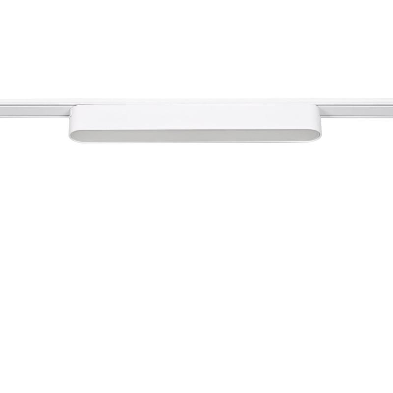 Produto de Foco Carril Linear LED Magnético 25mm SuperSlim 12W 48V Branco 222mm