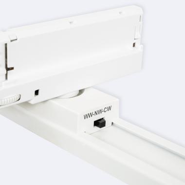 Producto de Foco Carril LED Trifásico 30W 2CCT Regulable Davis Lente Simétrica LIFUD