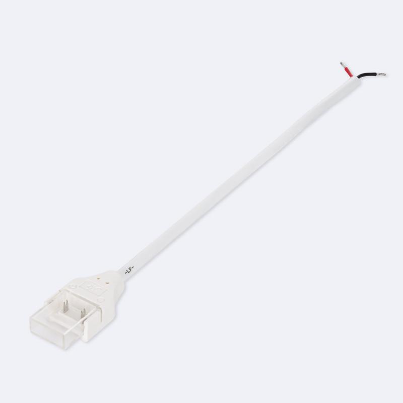 Producto de Conector Hipopótamo con Cable para Tira LED Autorectificada 220V AC SMD Silicone FLEX Ancho 12 mm