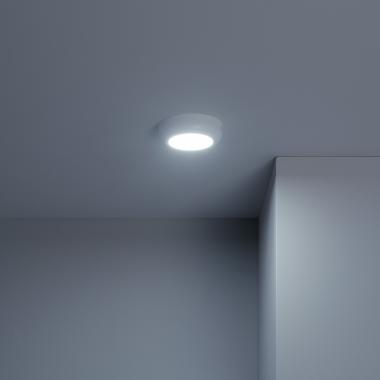 Producto de Plafón LED 6W Circular Metal Ø125 mm Design White 