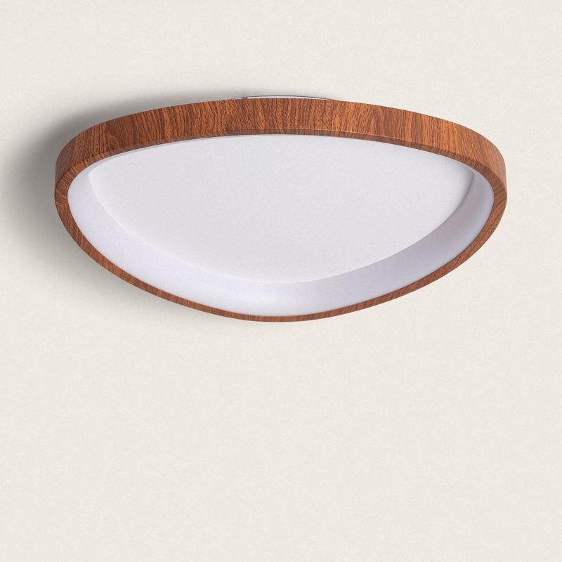 Produto de Plafon LED 20W Oval Metal Ø420 mm CCT Selecionável Owen