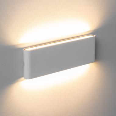 Producto de Aplique de Pared Exterior LED 20W Aluminio Rectangular Iluminación Doble Cara Luming Blanco