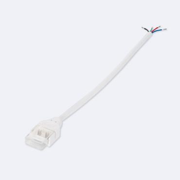 Product Conector Hipopótamo con cable para Tira LED RGB 12/24/220V SMD Silicone FLEX Ancho 12 mm