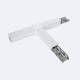 Produto de Conector Tipo T para Barra Linear LED Trunking LEDNIX