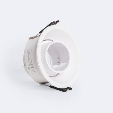 Aro Downlight Cónico Basculante Bajo UGR para Bombilla LED GU10 / GU5.3 Corte Ø85 mm Suefix