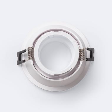Produto de Aro Downlight Cónico Inclinável Baixo UGR para Lâmpada LED GU10 / GU5.3 Corte Ø85 mm Suefix  