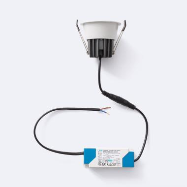 Produto de Foco Downlight LED 7W IP44 Corte Ø 65 mm