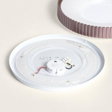 Producto de Plafón LED 24W Circular Metal CCT Seleccionable Guerin