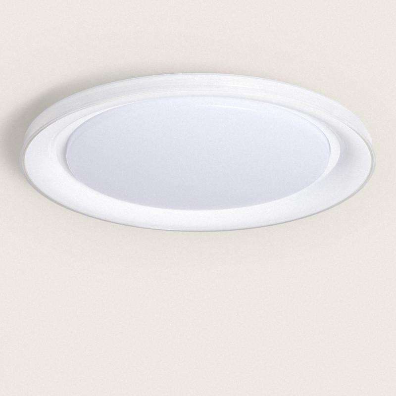 Produto de Plafon LED 24W Circular Metal CCT Selecionável Karry