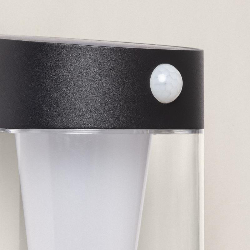 Producto de Aplique de Pared Exterior Solar LED 1,5W Aluminio con Sensor de Movimiento Efren
