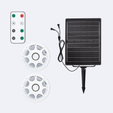 Producto de Tira LED Exterior Solar 24V DC SMD2835 60 LED/m 50m IP65 Ancho 12 mm Corte 100 cm
