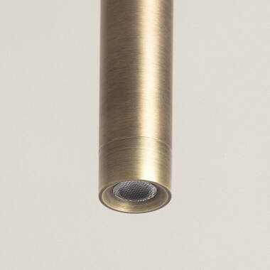 Produto de Candeeiro de Parede LED 2.5W Circular Alumínio com Entrada USB Gazny