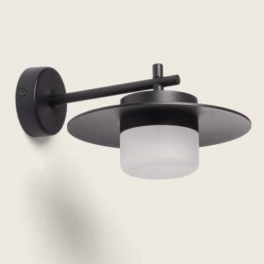 Aplique de Parede LED 6W Exterior Alumínio Kaepp Preto