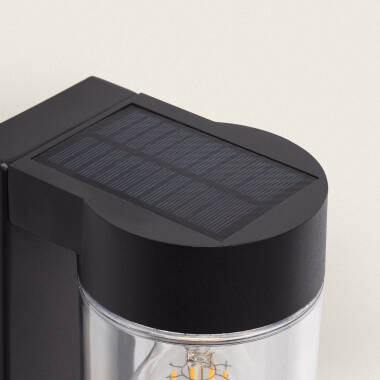 Produto de Aplique de Parede Exterior Solar LED 1,5W Alumínio Enzo
