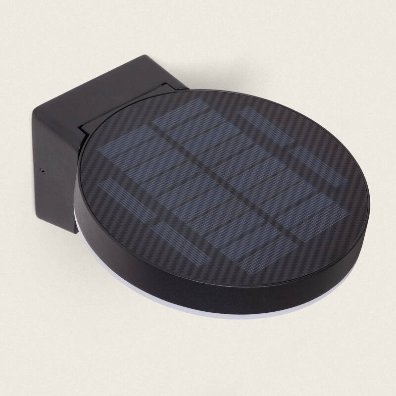 Produto de Aplique de Parede Exterior Solar LED 5W Alumínio com  Sensor de Movimento Aris