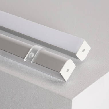 Producto de Perfil de Aluminio Esquina Redondo 1m para Tira LED hasta 20 mm