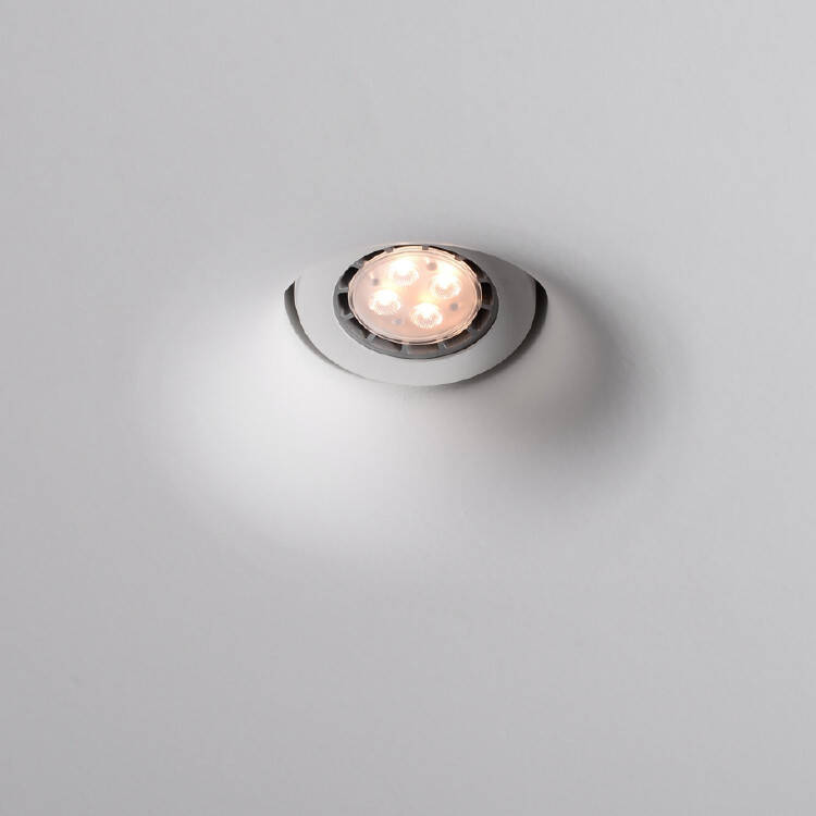 Producto de Aro Downlight Integración Escayola/Pladur para Bombilla LED GU10 / GU5.3  Corte 207x207 mm UGR17