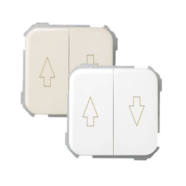 Mecanismo Interruptor de Pressão Para Persianas com Tecla SIMON 31 31331 Branco