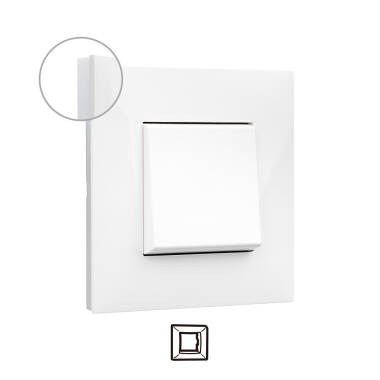 Placa Embellecedora 1 Elemento Blanco LEGRAND Valena Next 741001