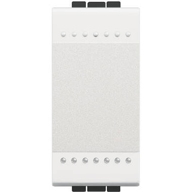 Mecanismo Interruptor Singular 1 Módulo 16AX Borne Auto BTicino Living Light N4001A