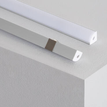 Perfil com Fita LED New Aretha 300mm 4W para Esquinas Várias opções