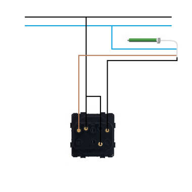 Produto de Interruptor Pulsador para Persianas Automáticas com Setas Modern