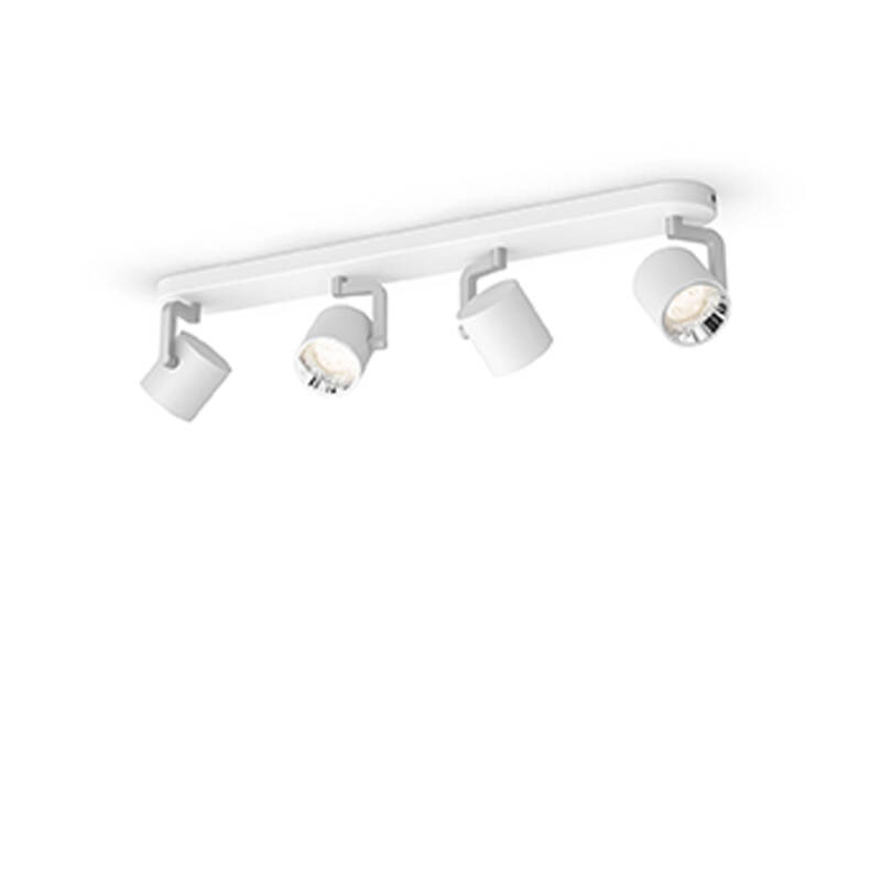 Produto de Foco de Teto LED PHILIPS Byrl 4x4,3W 4 Focos