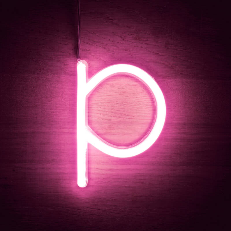 Produto de Letras Neon LED Rosa
