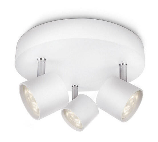 Producto de Lámpara de Techo LED Regulable 3 Focos 3x4.5W PHILIPS Star