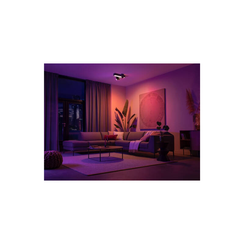 Produto de Candeeiro de Teto com Focos Cruzados White Color GU10 3x5.7W PHILIPS Hue Centris