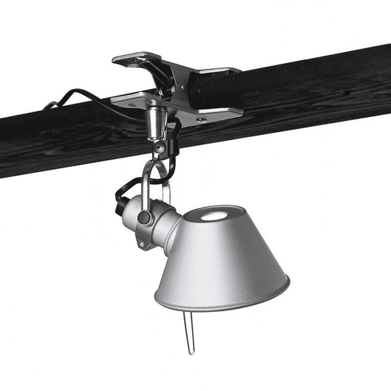 Produto de Candeeiro de mesa com braçadeira Tolomeo Micro Faretto ARTEMIDE