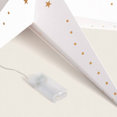 Producto de Estrella LED Papel con Batería Hadar