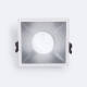 Producto de Aro Downlight Cuadrado 45º Bajo UGR para Bombilla LED GU10 / GU5.3 Corte 85 x 85 mm