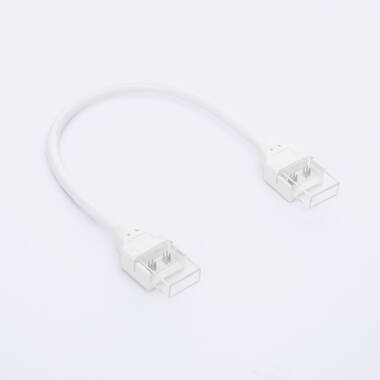 Conector Hipopótamo Doble con Cable para Tira LED RGBIC COB 24V DC IP65 Ancho 12 mm