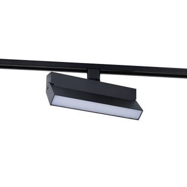 Foco Carril Linear LED Trifásico 24W Regulável TRIAC CCT Selecionável No Flicker Elegant Preto