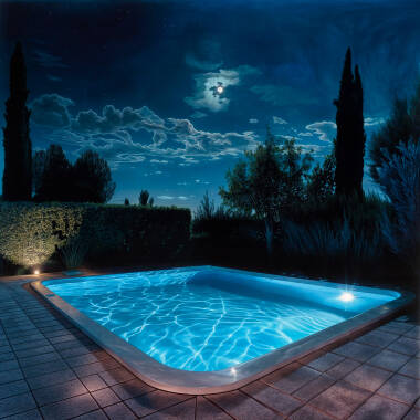 Producto de Foco Piscina Superficie LED Sumergible 12V AC/DC Acero Inoxidable IP68 35W