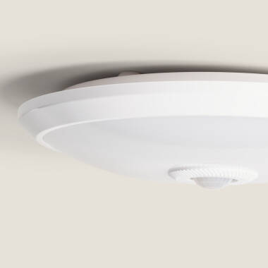 Producto de Plafón LED Techo 20W con Sensor de Movimiento PIR y Crepuscular Design 