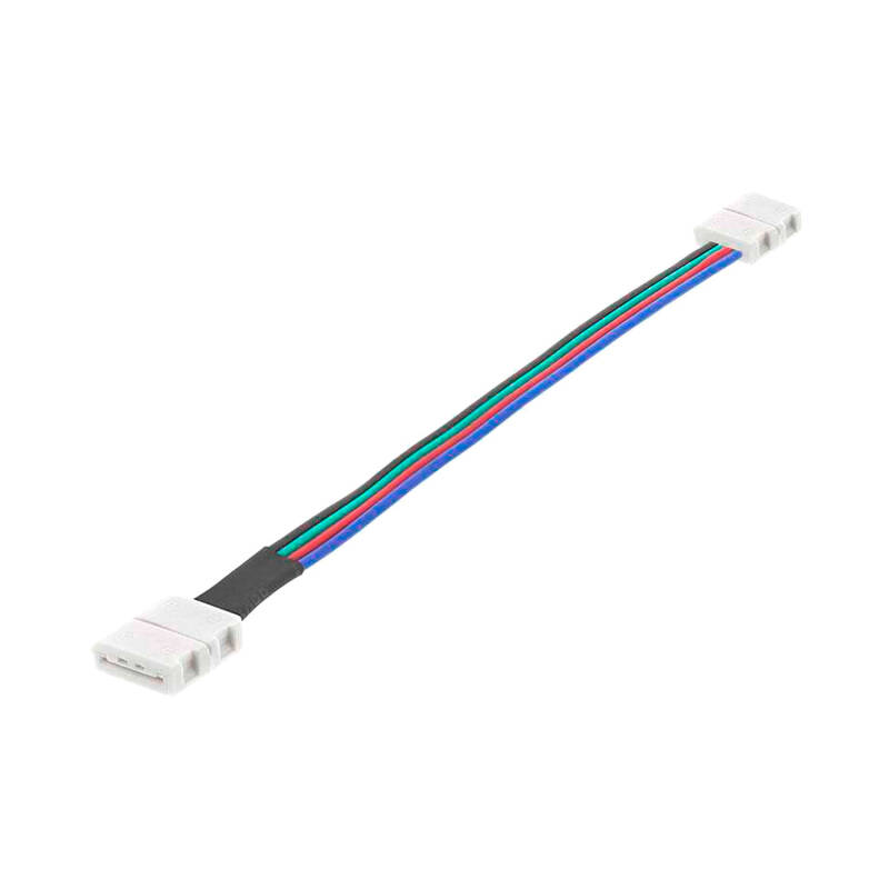 Produto de Cabo Duplo Conector Rápido Fita LED 12/24V RGB 10mm 