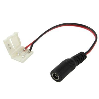 Produto de Cabo Conector Jack Fêmea a Conector Rápido Fita LED 12V/24V Monocor 