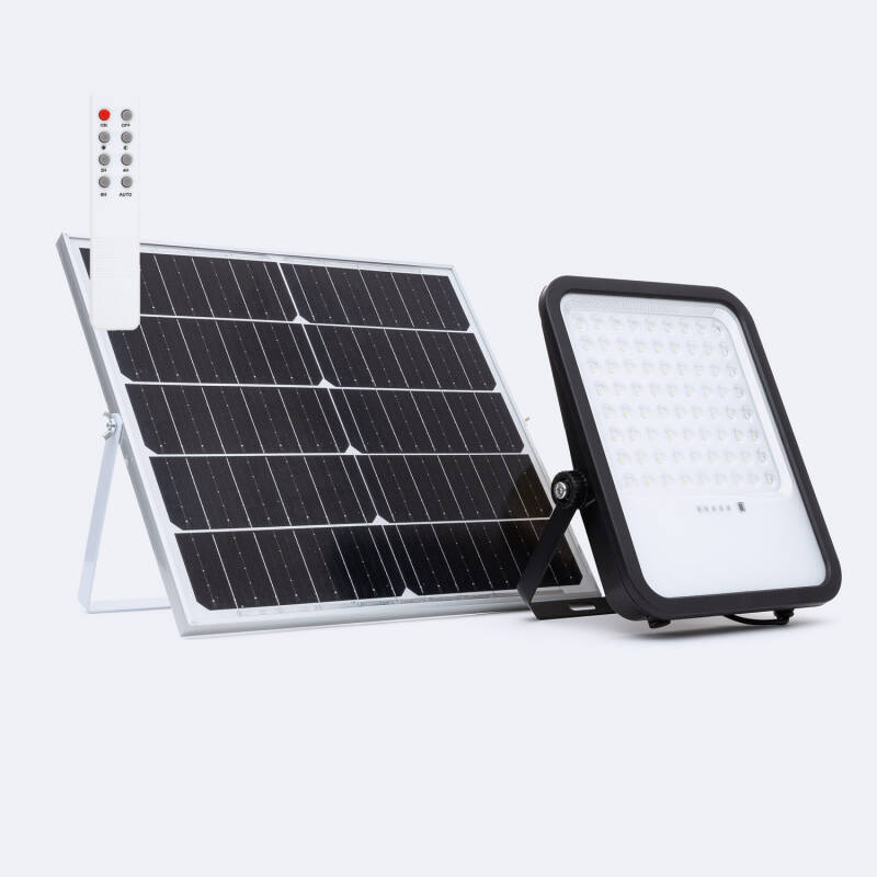 Produto de Foco Projetor Solar Exterior LED Nurda 25W 2700 lm IP65 com Controle Remoto