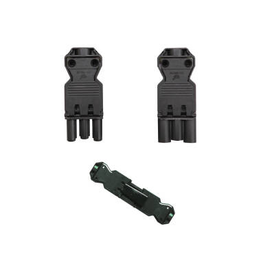 Conector GST18 3 Polos Macho-Hembra